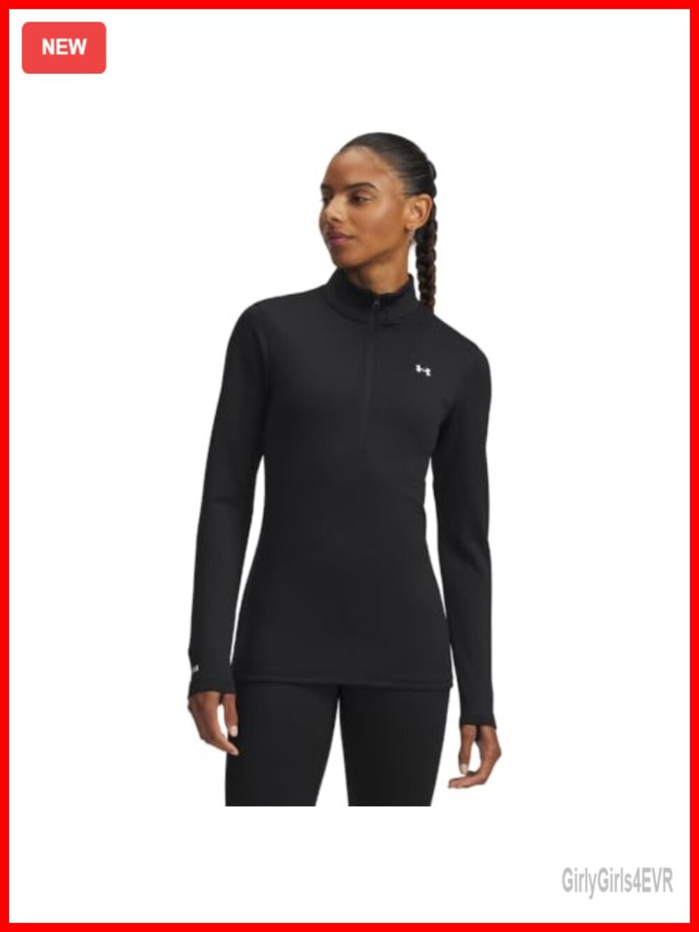 Under Armour Base 4.0 Half Zip Thermal Base Layer Women's